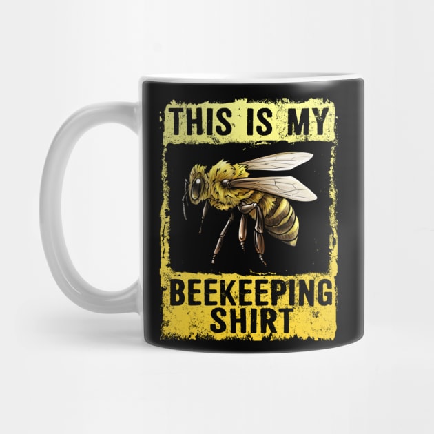 This Is My Beekeeping Shirt Honeybee Apiarist Beekeeper by Proficient Tees